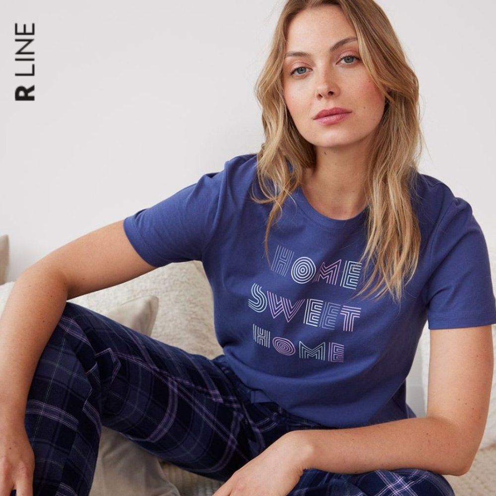 Reitman' NWT Short-Sleeve Flannel Pyjama Set XL